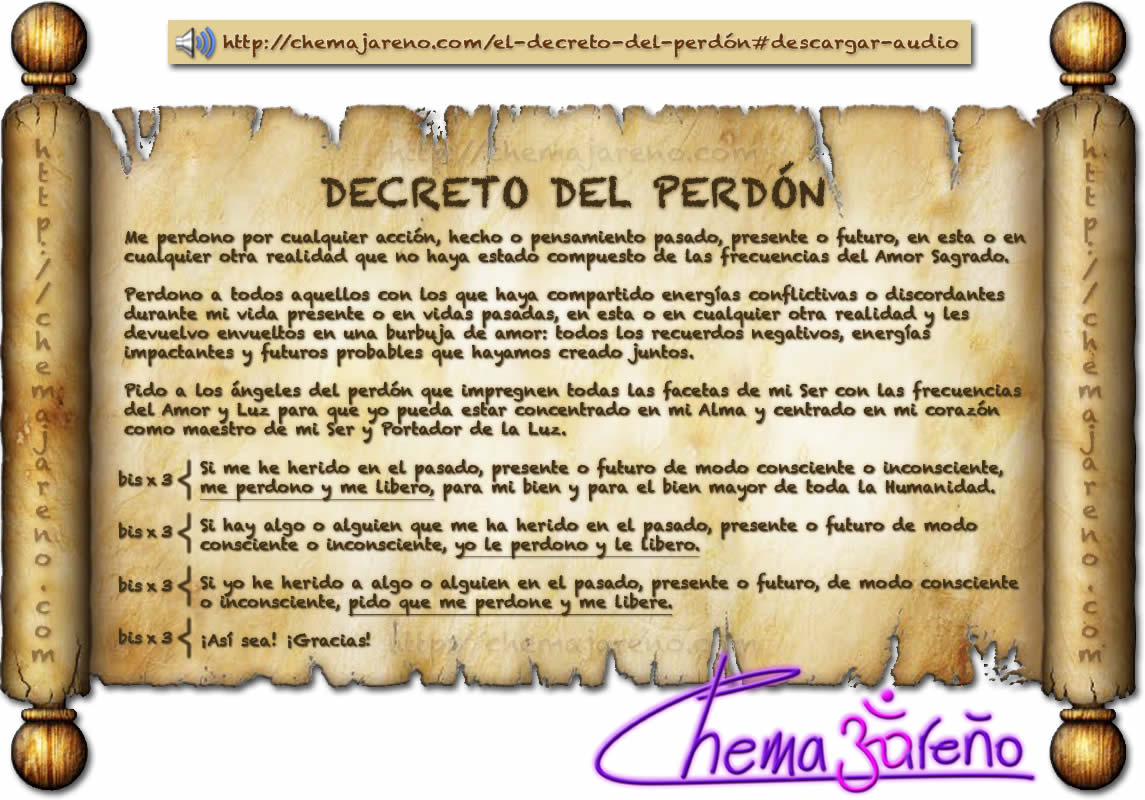 Decreto Del Perdón - https://chemajareno.com/el-decreto-del-perdon